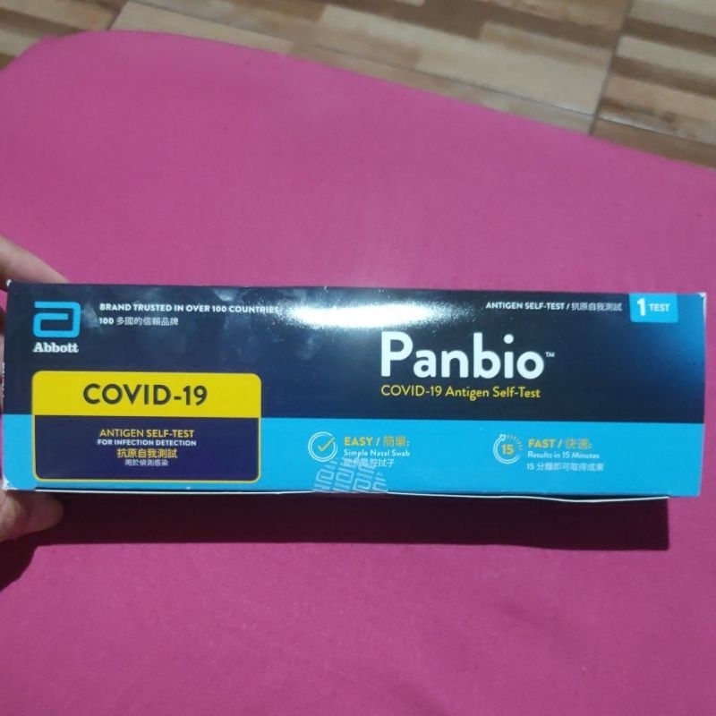 Abbott panbio covid 19 antigen self test