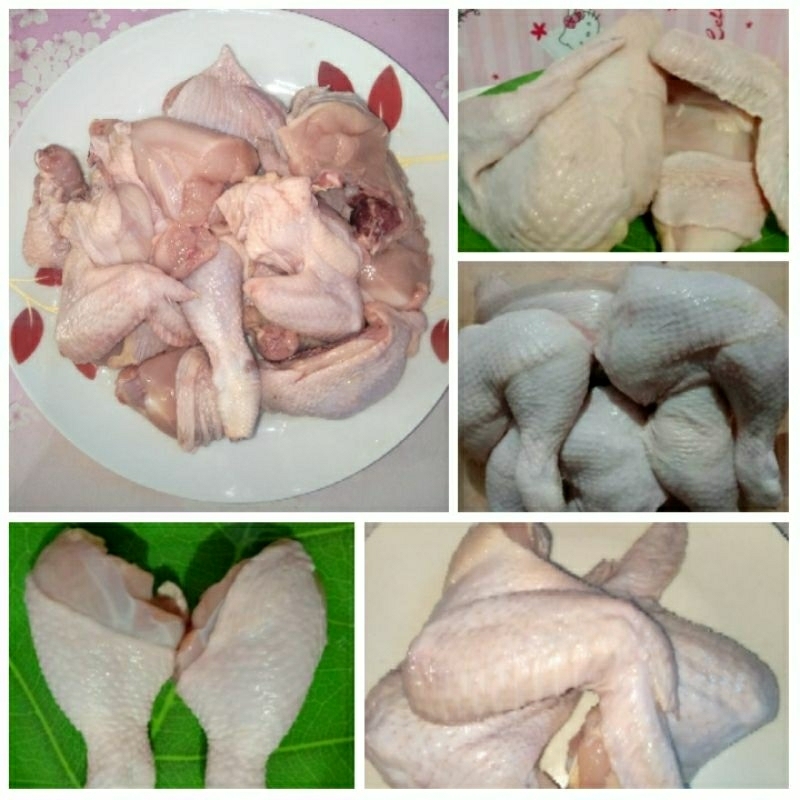 

Daging ayam fresh campur / dada / paha /sayap