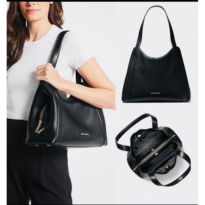 LG shoulderr tote leather Rosemary MK