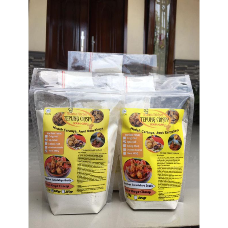 

TEPUNG CRISPY SERBAGUNA TEPUNG AYAM KENTAKI ANTI GAGAL