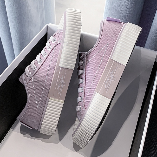 Sepatu Sneakers Wanita 048640 Canvas Sneaker Import