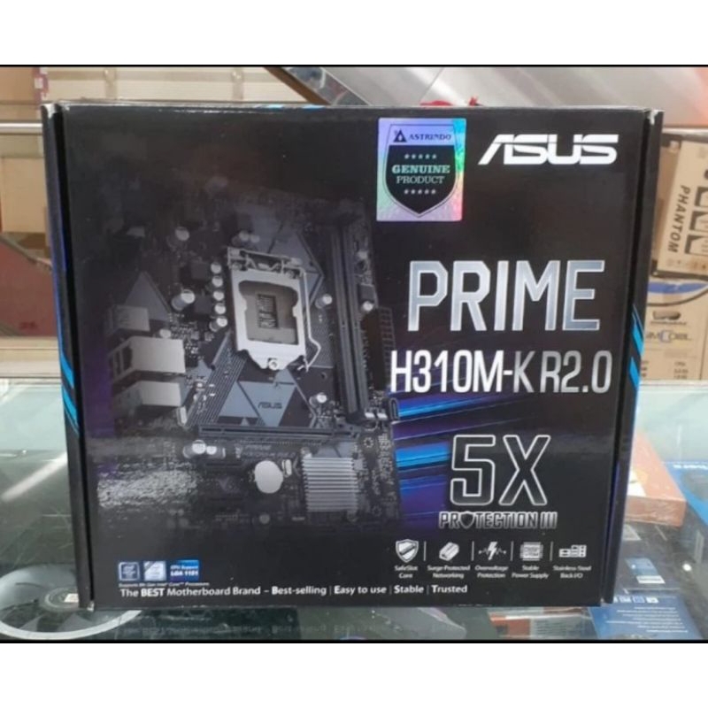 MOTHERBOARD ASUS H310M-K LGA 1151 GEN 8/9