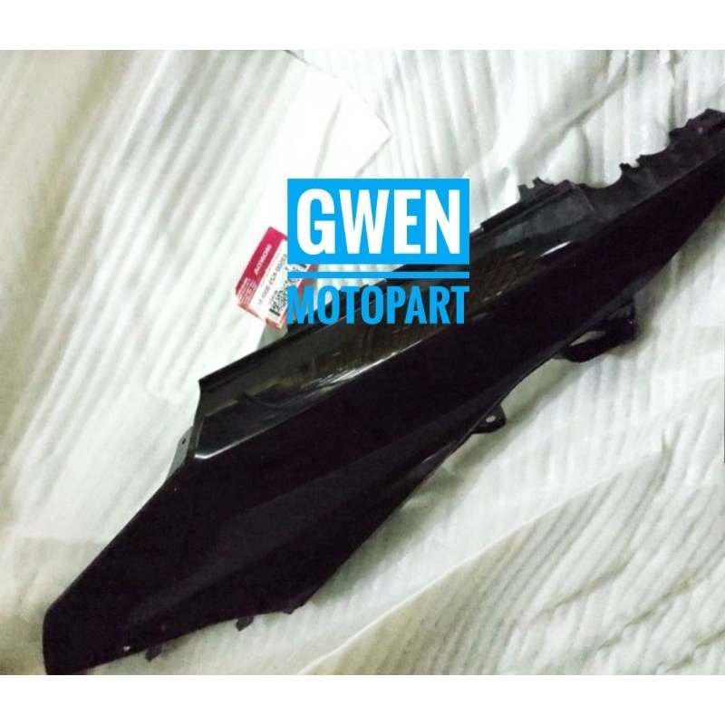 Cover L Body Dek Samping Body Belakang Kiri Beat FI Esp K25G Hitam Kilap Black Glossy 83600K25900FMB
