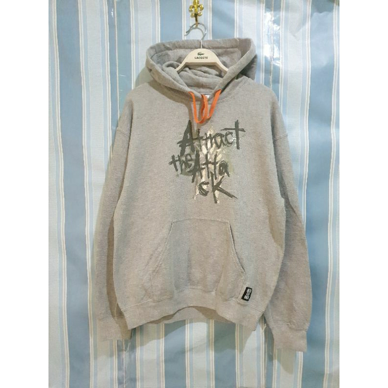 ZIP HOODIE OLD CODEX "ATTRACK THE ATTACK"-ZEPP TOUR 2014-Size M #HDB76