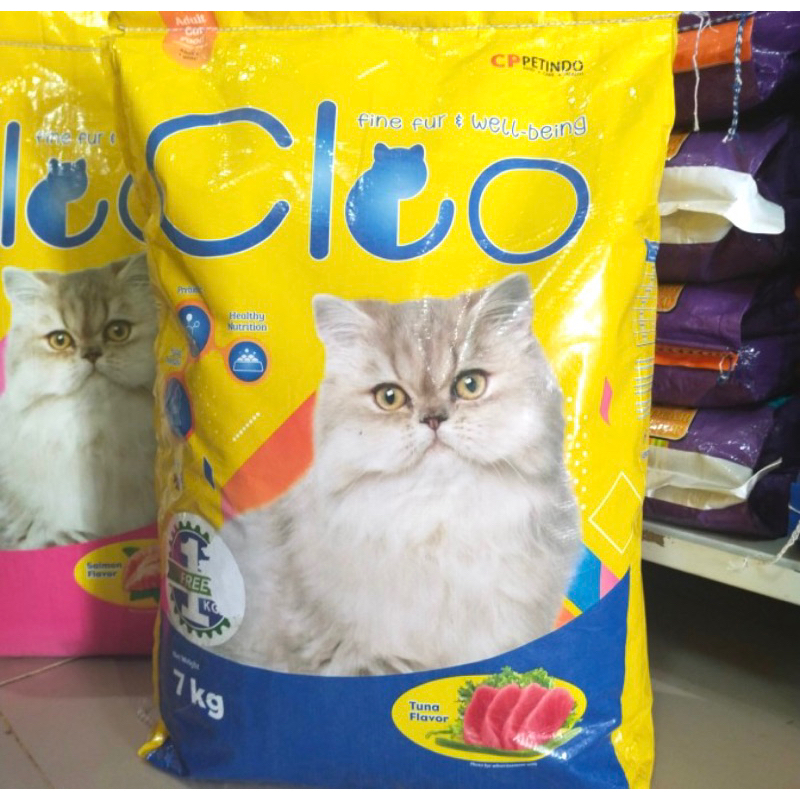 MAKANAN KUCING CLEO TUNA 7KG 7 KG DRY FOOD