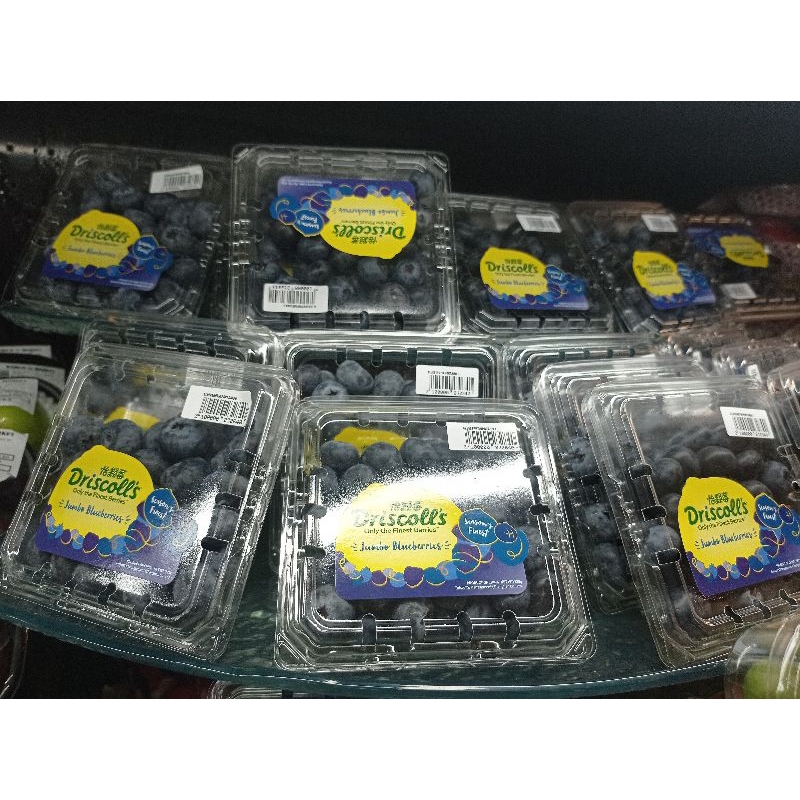 

Blueberry Driscoll's jumbo manis 125 gram / pack