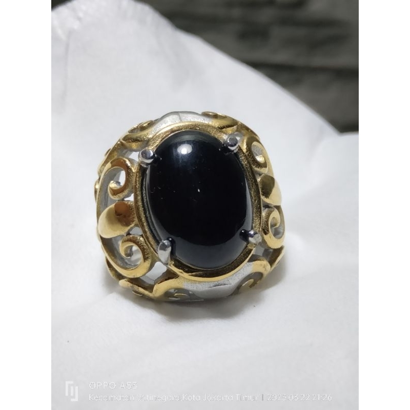 batu cincin akik kecubung tanduk