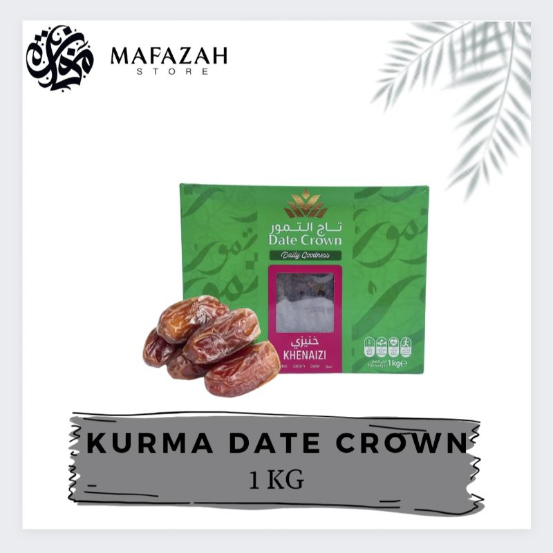 

kurma date crown lulu dan khenaizi 1 kg