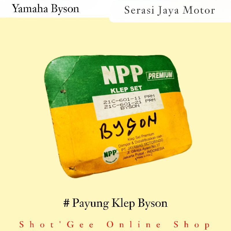 NPP PAYUNG KLEP BYSON