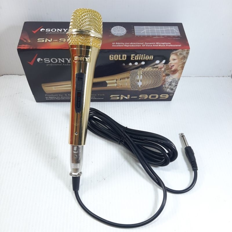 Mic Kabel SONY X SN-909 GOLD / BLACK / SILVER EDITION