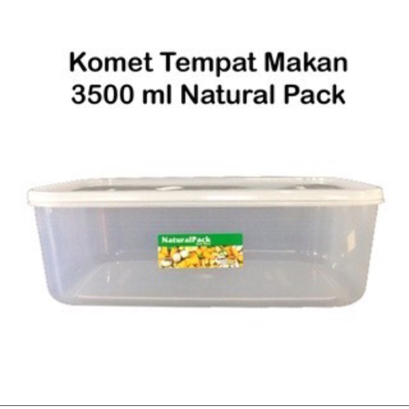 Komet Star Natural Pack Kitchen Sealware 3500ml