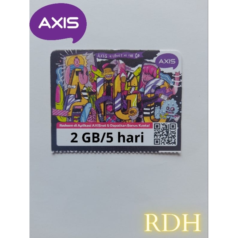 Voucher Axis 2GB