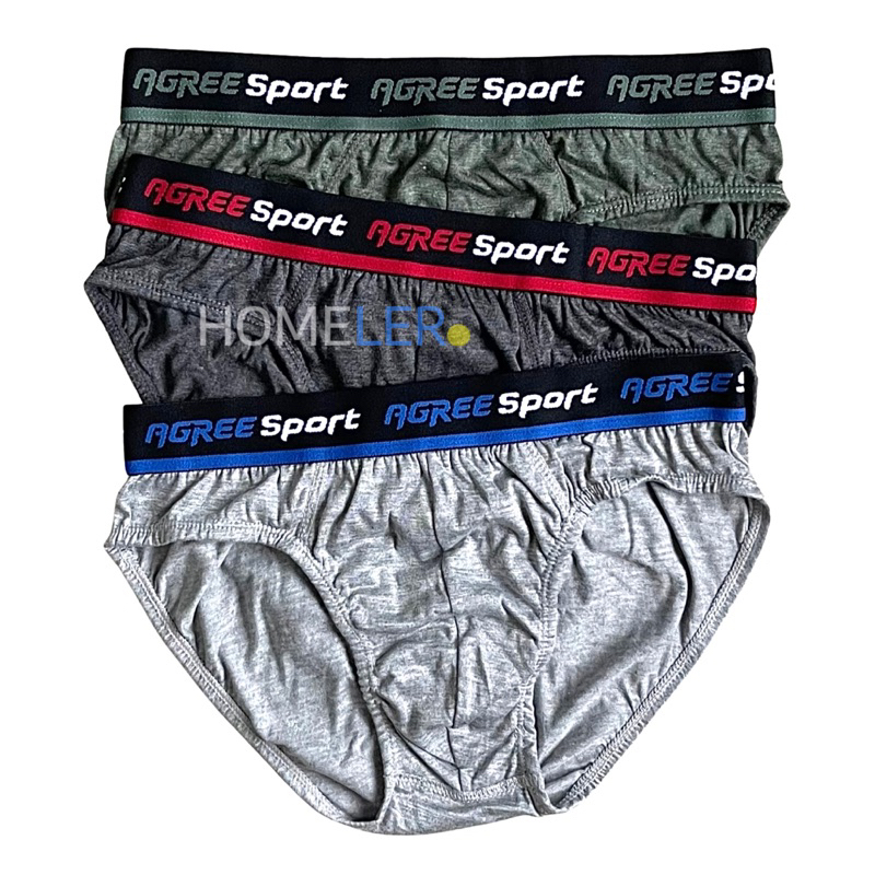 Celana Dalam Pria (1 Box Isi 3 Pcs) / Celana Dalam Men's Briefs Jumbo