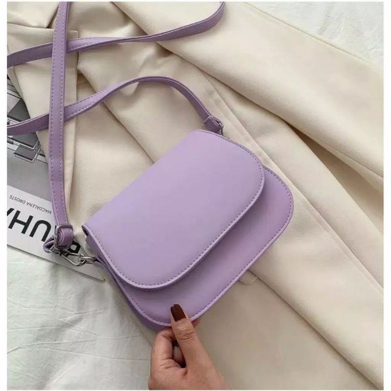 Tas Selempang Vhina Tas Selempang Mini Tas Cantik-Lilac