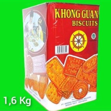 

khong guan biscuit merah 1,6 Kg.