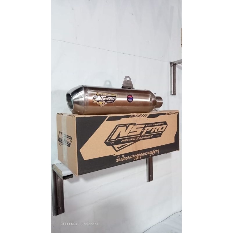 Slincer kapsul Slincer knalpot kapsul Original NS-pro 30cm sarangan full