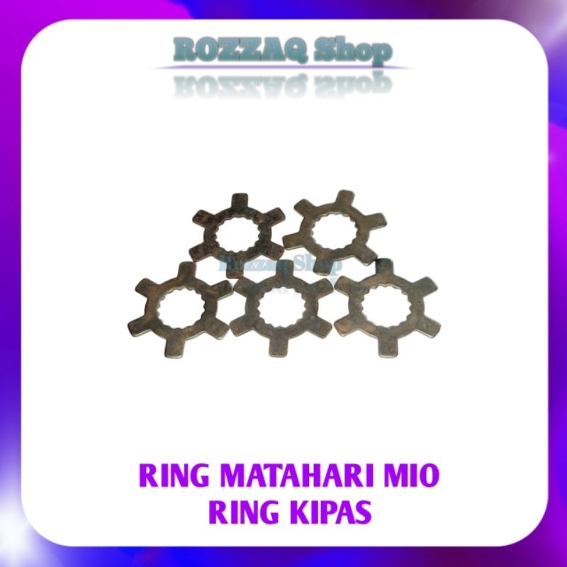 2 PCS RING PULLY MIO RING MATAHARI RING POLLY MIO RING KIPAS MIO RING POLY MOTOR MIO
