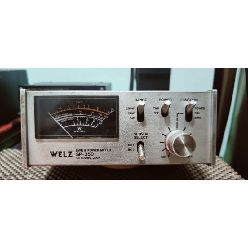 SWR POWER METER WELZ SP-350 JEPANG