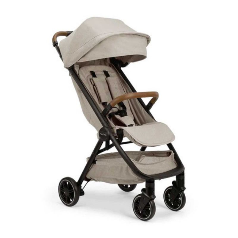 Nuna TRVL Stroller - Travel Cabin Stroller Pine Sapphire Caviar Hazelwood