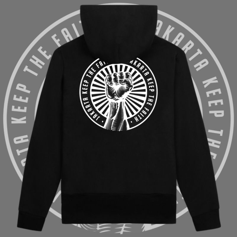 HOODIE JAKARTA KEEP THE FAITH