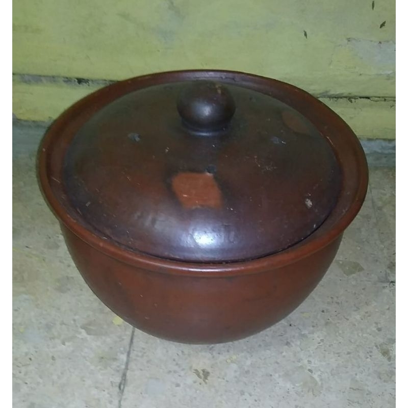 Panci Tanah Liat Panjang Lingkaran 30 cm
