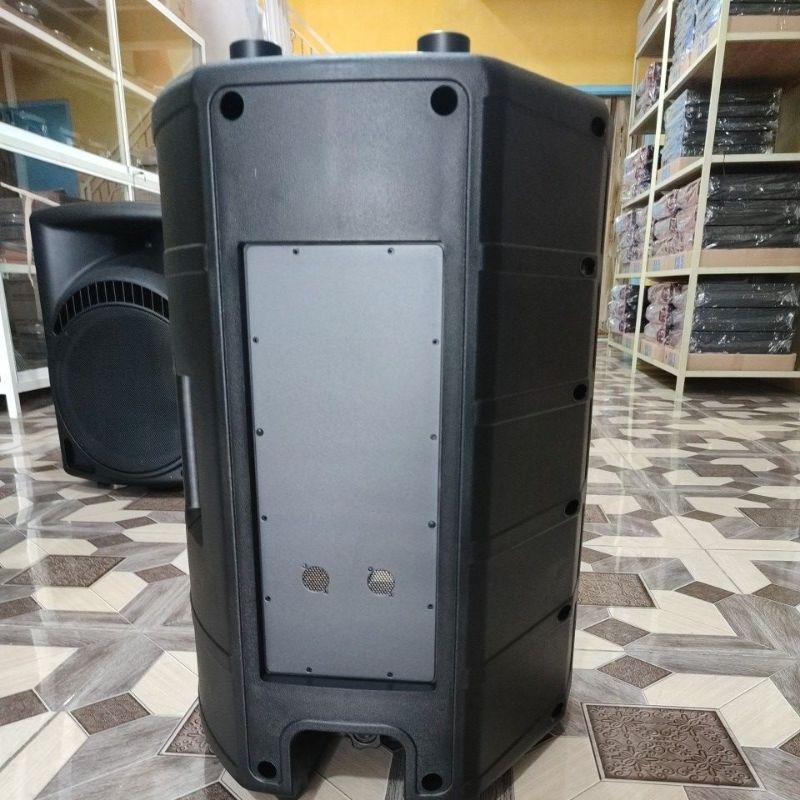 Box Speaker Monitor Kosongan Fiber Plastik 15inch Bahan Tebal