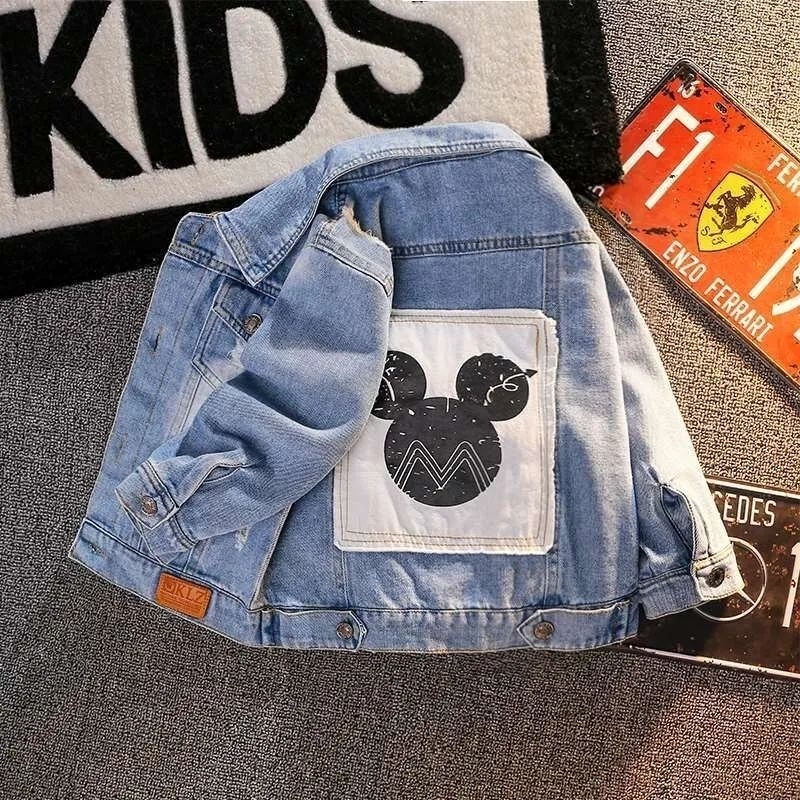 Jacket Anak Baju Outer Anak Import Jacket Mickey Square Cool Keren Pakaian Atasan Anak Unisex Jacket