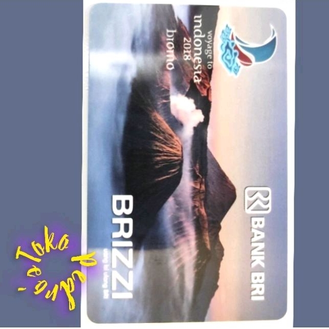 BRIZZI BRI edisi VOYAGE TO INDONESIA 2018 - &quot;Mount BROMO&quot;  /Like eMoney eTOLL Tapcash or Flazz