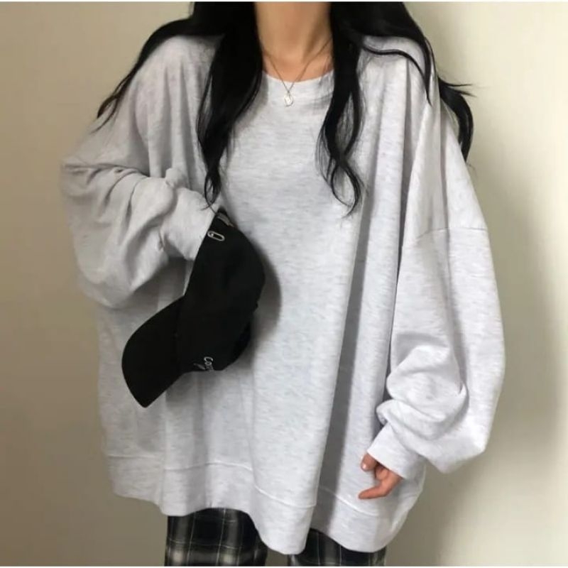 BIG SIZE XXXL Batwing Sweater Oversize (Real Pict) SWEATER WANITA