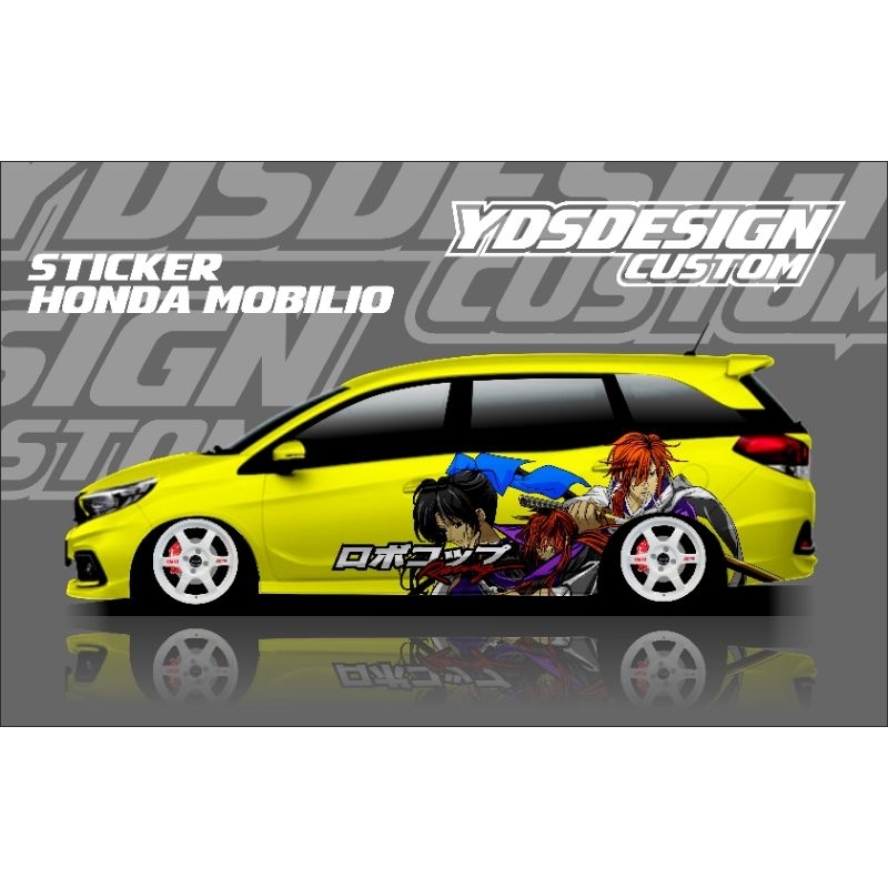 STICKER DECAL HONDA MOBILIO / STICKER VARIASI MOBILIO, LIVINA, SIGRA,DLL