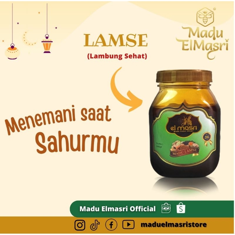 

MADU HERBAL LAMSE ELMASRI / MADU ASLI 500gr