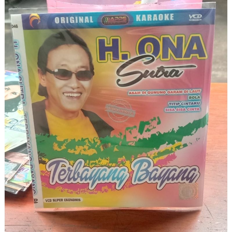 Kaset Vcd Original lagu dangdut Ona sutra