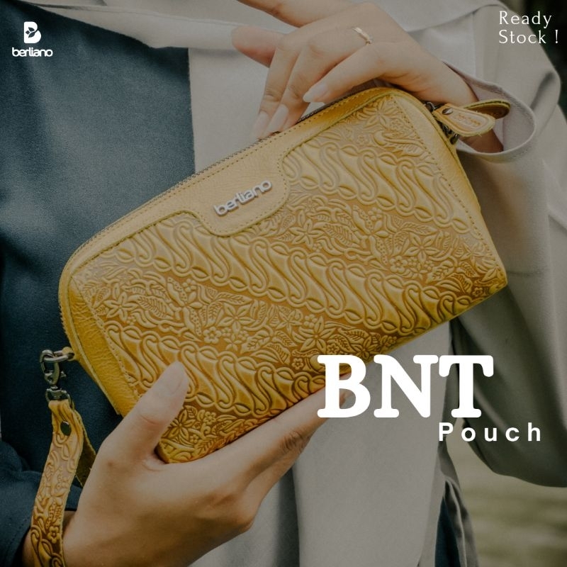 BNT POUCH | Tas Kulit Berliano | Tas Kulit sapi