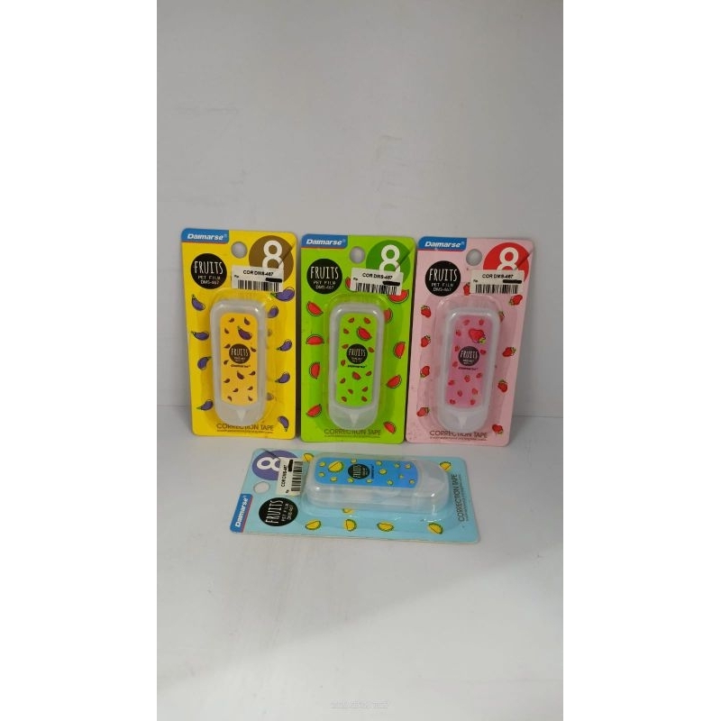 

CORRECTION TAPE/TIP EX KERTAS FRUIT DMS-467