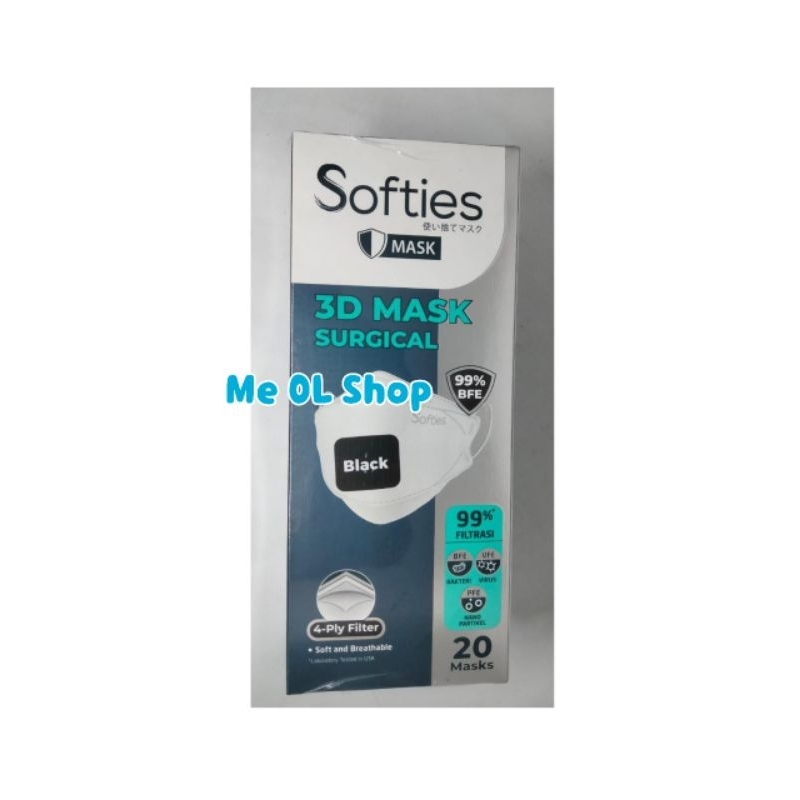 MASKER SOFTIES 3D 4PLY