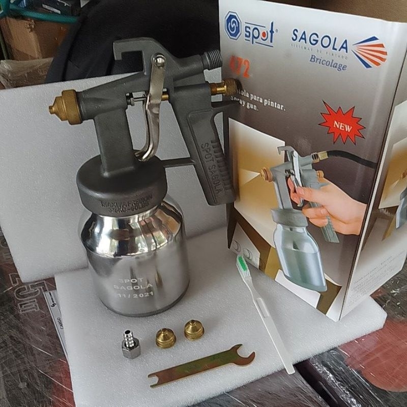 Spray Gun Tabung Bawah F472 Sagola/spray gun f472sagola tabung bawah