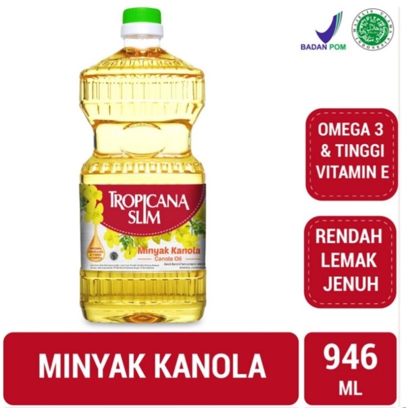 

TROPICANA SLIM Canola Oil 946ml