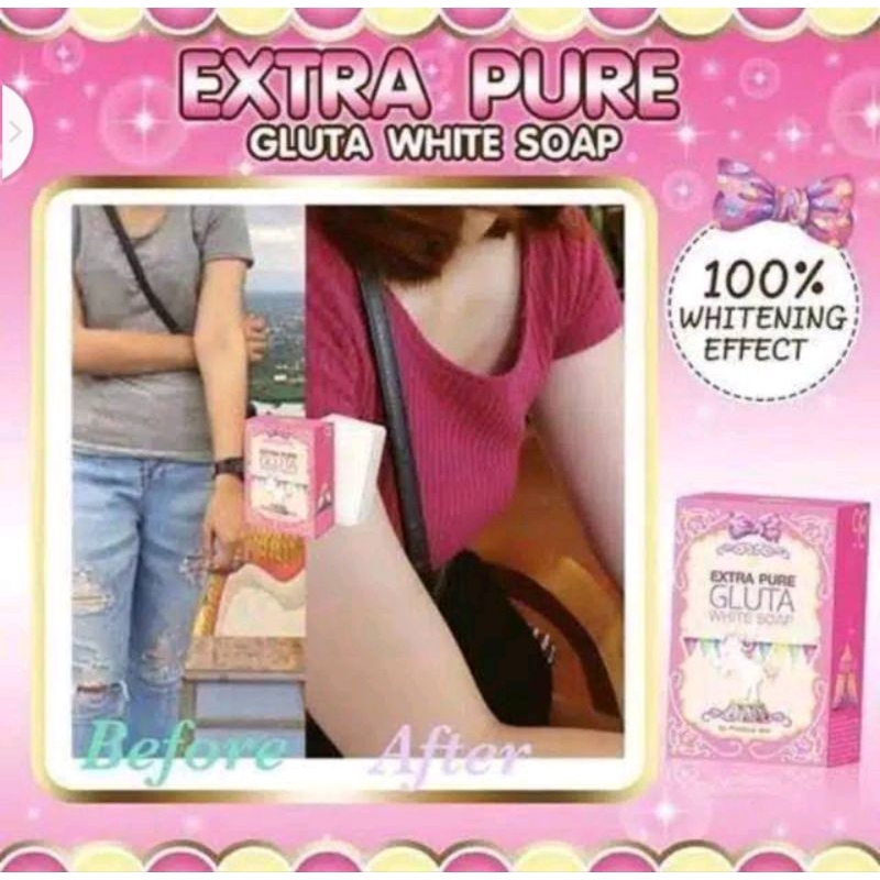 Precious Skin Thailand Extra Pure Gluta Whitening Body &amp; Face Soap / Sabun