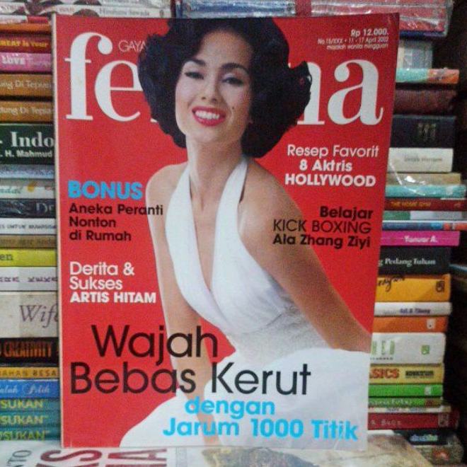 MAJALAH FEMINA ORIGINAL NO. 15/XXX.11-17 APRIL 2002 BEKAS