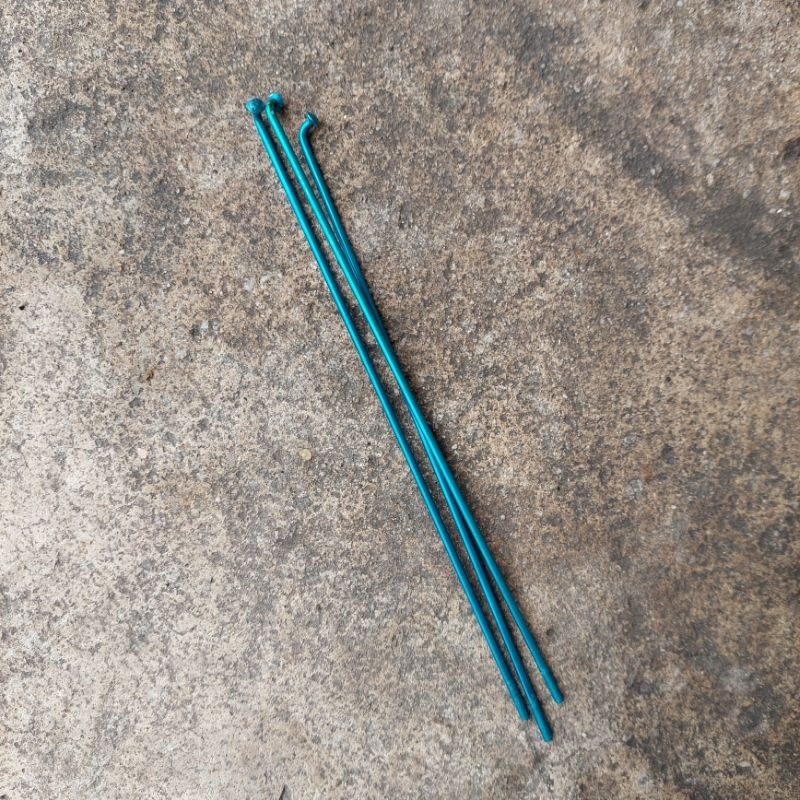 JARI JARI SPOKE WARNA SEPEDA BMX 20 UKURAN BESAR 12G X 187 NEPEL BESAR 12 G 36pcs