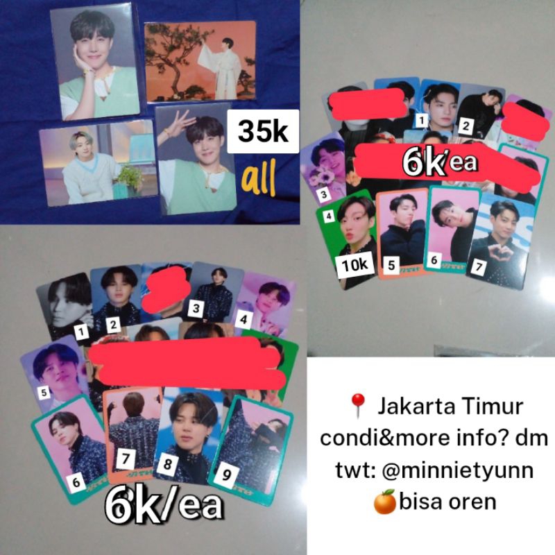DICON Mini 102 Jimin Jungkook BTS PC Official