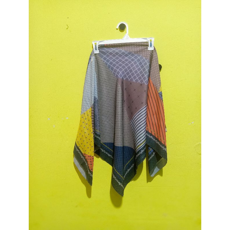 Jilbab segi empat journey KW