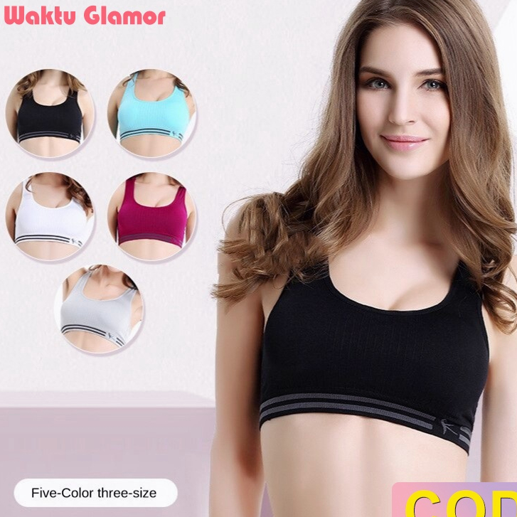 Seamless Sport Bra Running Gym untuk Wanita Rompi Olahraga bh 6605