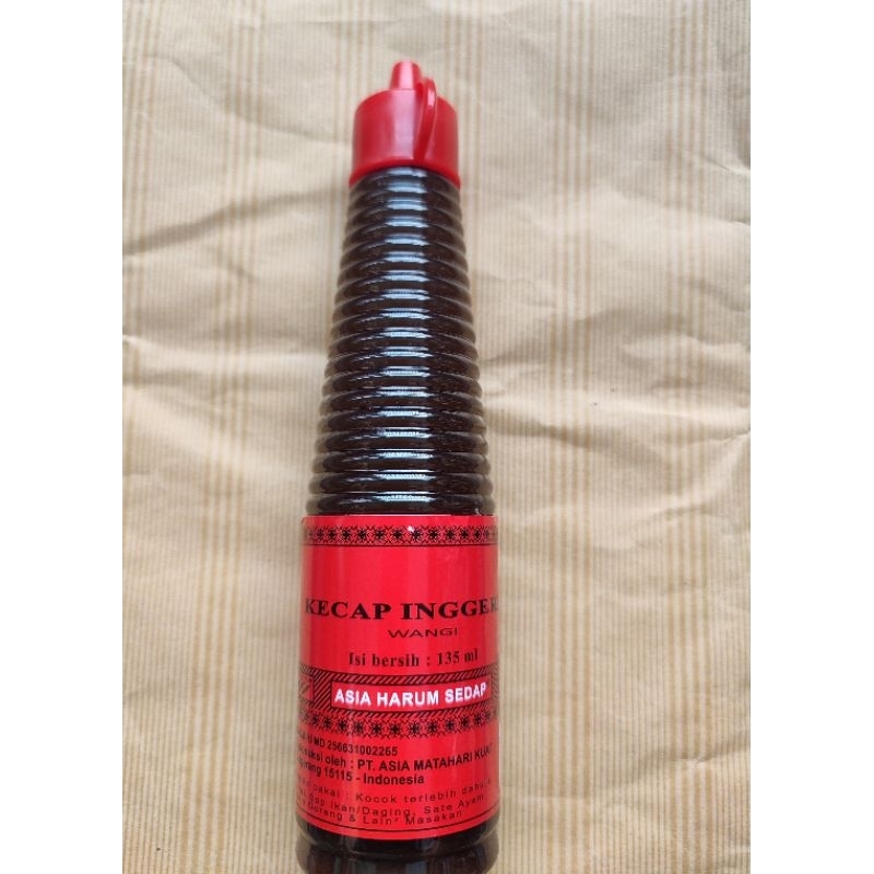 

Kecap Inggris Asia Harum Sedap 135 ml
