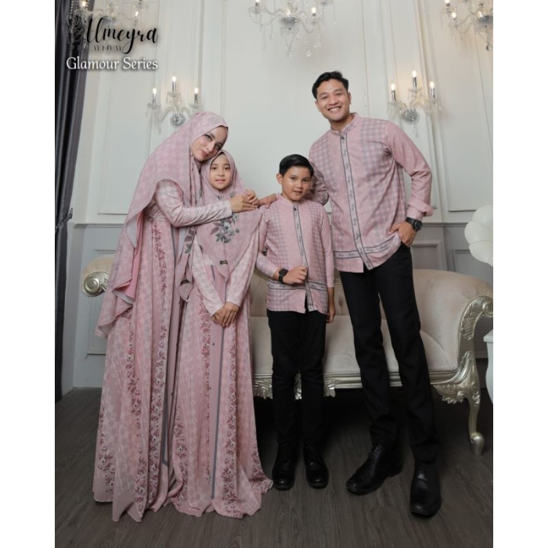 Glamour couple family syari Almeyra premium