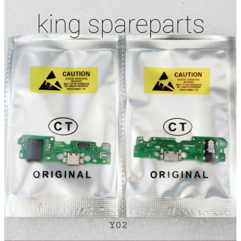 FLEXIBEL FLEXIBLE FLEKSIBEL VIVO Y02 CON KONEKTOR TC CAS CHARGER HF MIC