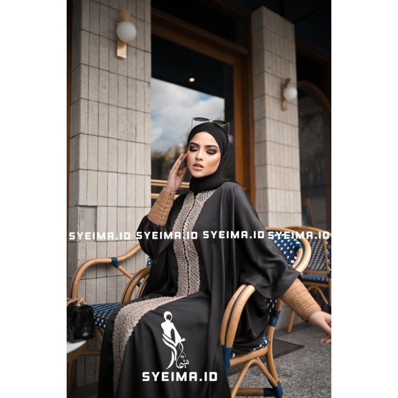 Jinan Abaya Exclusive By SYEIMA.ID Dress Turky Lebaran Dress Turki Murah Abaya Gamis Dubai Gamis jub