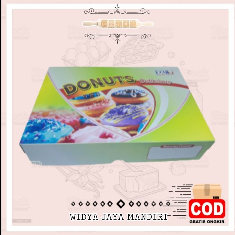 

Dus Donat isi 6 | Dus Donat | Dus Kemasan | Box Kemasan