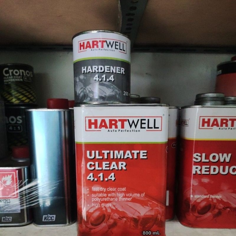 Clear Hartwell 4.1.4 Ultimate 800 ml Hardener 200 ml