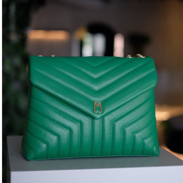 MOOIJ LEELA SMALL EMERALD GREEN